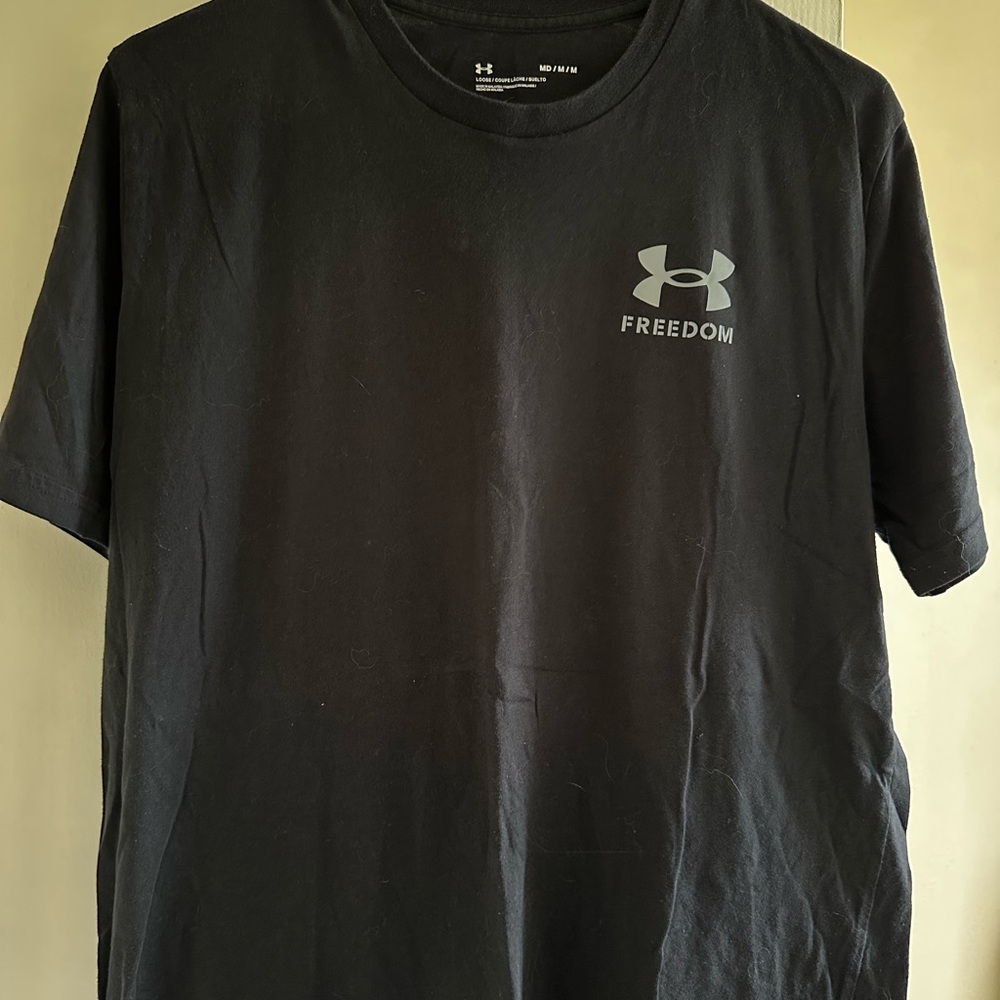 Under Armour Men's Black Freedom T-Shirt